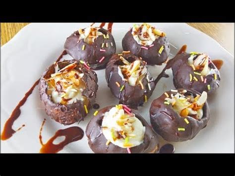 chocolate panipuri recipe at home | how to make chocolate golgappa | chocolate puchka recipe ...