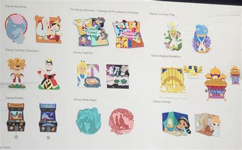 Disney Parks 2023 Monthly Pin Collections - Disney Pins Blog