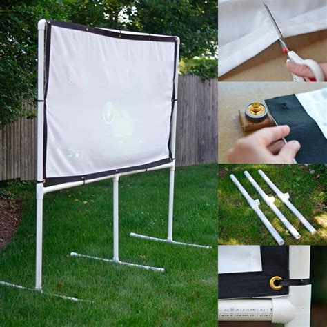 11 DIY Backyard Movie Screen Ideas for Your Outdoor Theater