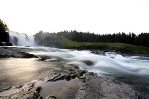 The lakes and waterfalls - Sweden