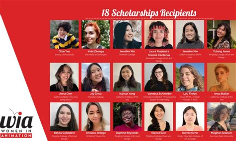 Women in Animation Awards 36 Emerging Creatives with 2022 Scholarships | Animation Magazine