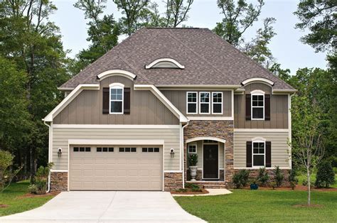 Siding: Monterey Taupe Board Batten: Timberbark Trim Board: Cobblestone ...