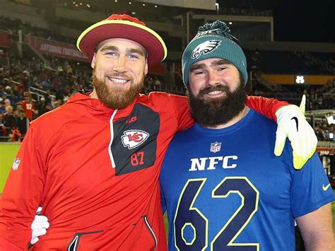 Travis Kelce and Jason Kelce Talk Playing Each Other in the Super Bowl