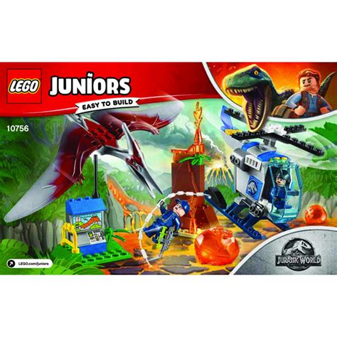 LEGO Pteranodon Escape Set 10756 Instructions | Brick Owl - LEGO ...