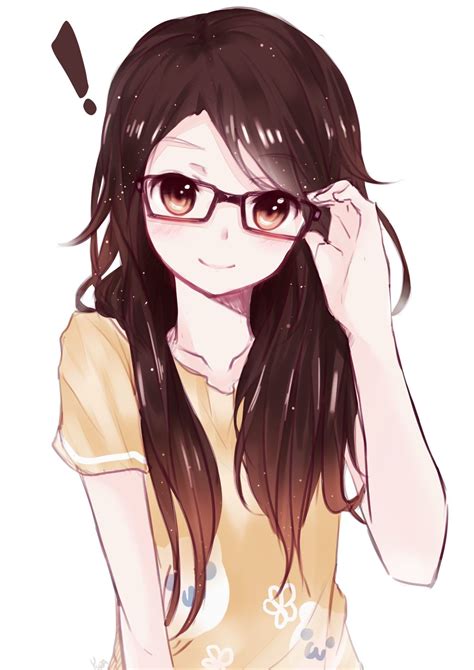 Cute Anime Girls Glasses Wallpapers - Wallpaper Cave