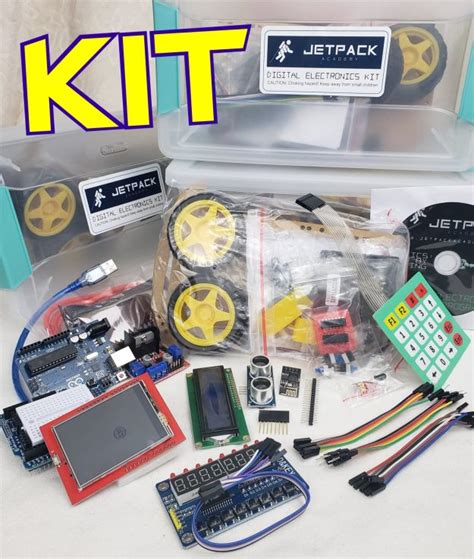 Digital Electronics Kit for module II of Robotics, learn by building ...