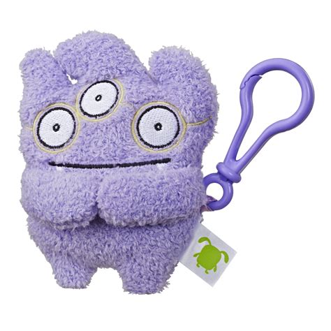 UglyDolls Tray To-Go Stuffed Plush Toy with Clip, 5 inches tall ...