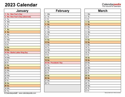 january 2023 vertical calendar portrait - 2023 calendar templates and images | free printable ...