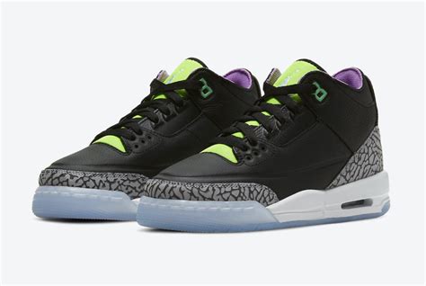 Air Jordan 3 Electric Green Kids DA2304-003 Release Date - SBD