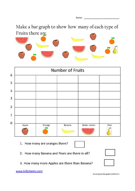 1st Grade Graphs Worksheet