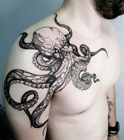 Pin de Азалияя🥞 en Тату | Diseño del tatuaje del pulpo, Tatuajes ...