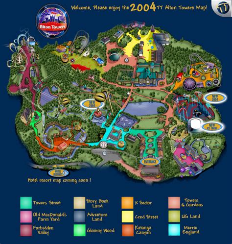 TowersTimes Map - TowersTimes - Alton Towers Resort from another point ...