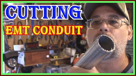 HOW TO CUT EMT CONDUIT - SAWZALL VS PLUMBING TUBE CUTTER - YouTube