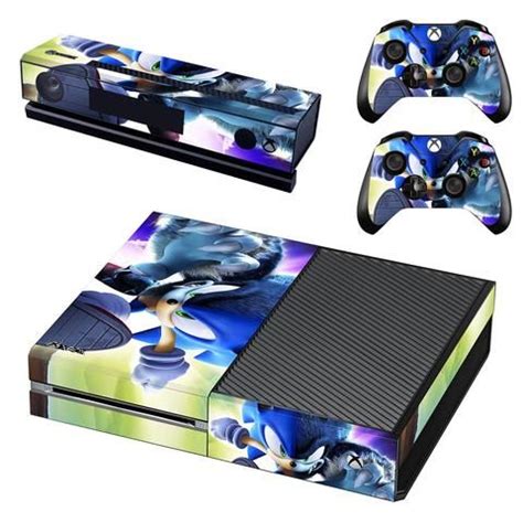 sonic unleashed skin decal for xbox one console and controllers