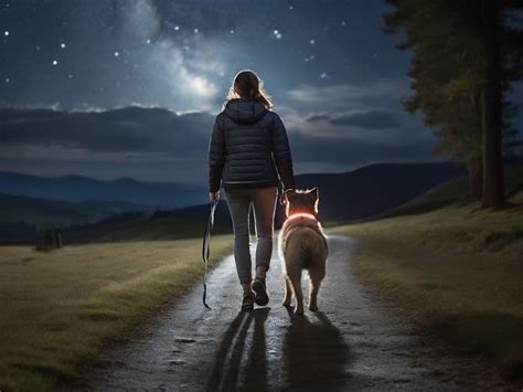 Why Choose Reflective Dog Collars for Nighttime Walks? | CanineSavvy.com