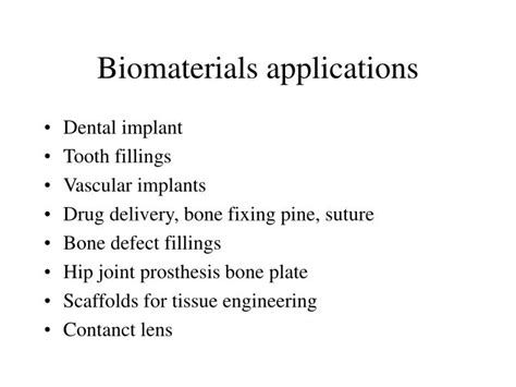 PPT - Biomaterials: an introduction PowerPoint Presentation - ID:4151239