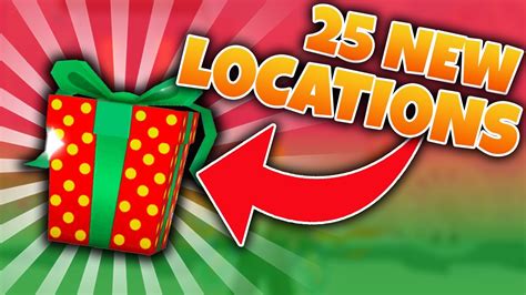 ALL 25 NEW PRESENT LOCATIONS IN PET SIM 99 - YouTube