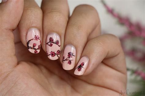 Cherry Blossom Nail Art 🌸 - JACKIEMONTT