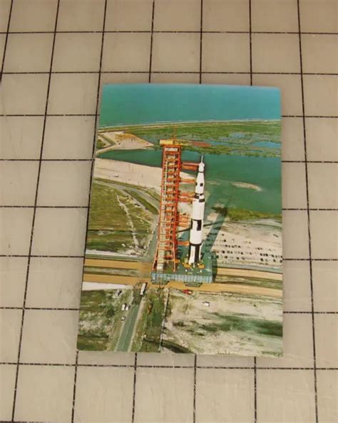 1960S-70S ERA JOHN F KENNEDY SPACE CENTER Vintage Color Postcard $5.00 - PicClick