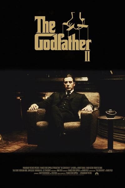 The Godfather Part II (1974) Poster – My Hot Posters