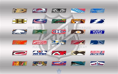 All NHL Team Logos Wallpapers - Wallpaper Cave