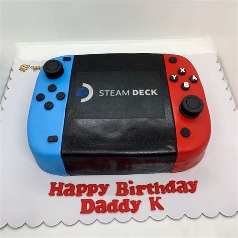 Nintendo Switch Theme Cake - Grumpy Cookies & Cakes