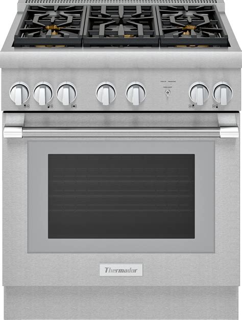 Thermador PRG305WH 30 Inch Freestanding Gas Range with Sealed Burners ...