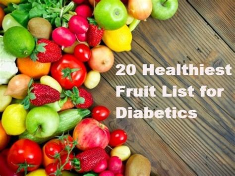 20 Healthiest Fruit List for Diabetics | Healthy Living