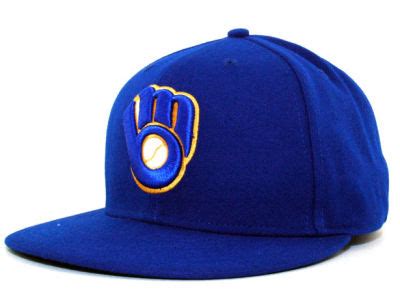 Milwaukee Brewers New Era MLB Authentic Collection 59FIFTY Cap | lids.com