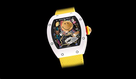 Richard Mille's High-Horology Watch with a Cheerful Face