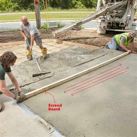 How to Pour a Perfect Concrete Slab | The Family Handyman