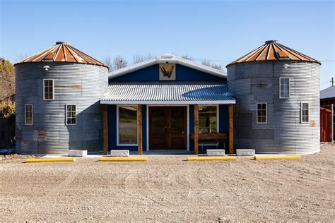 See Inside a One-of-a-Kind Home Made from Grain Bins | Silo house, Barn house plans, Building a ...