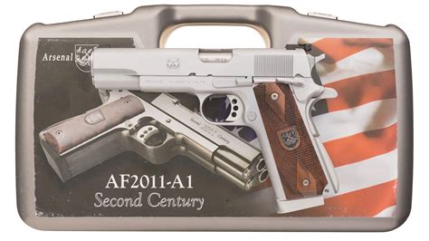 Arsenal Firearms AF2011-A1 Double Barrel Semi-Automatic Pistol | Barnebys