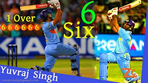 Yuvraj Singh 6 Six in T20 | 1st Indian 6 Six in T20 | 1st 6 Six in ICC ...