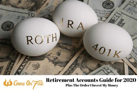 Retirement Accounts Guide for 2020 & The Order I Invest My Money - Gone ...