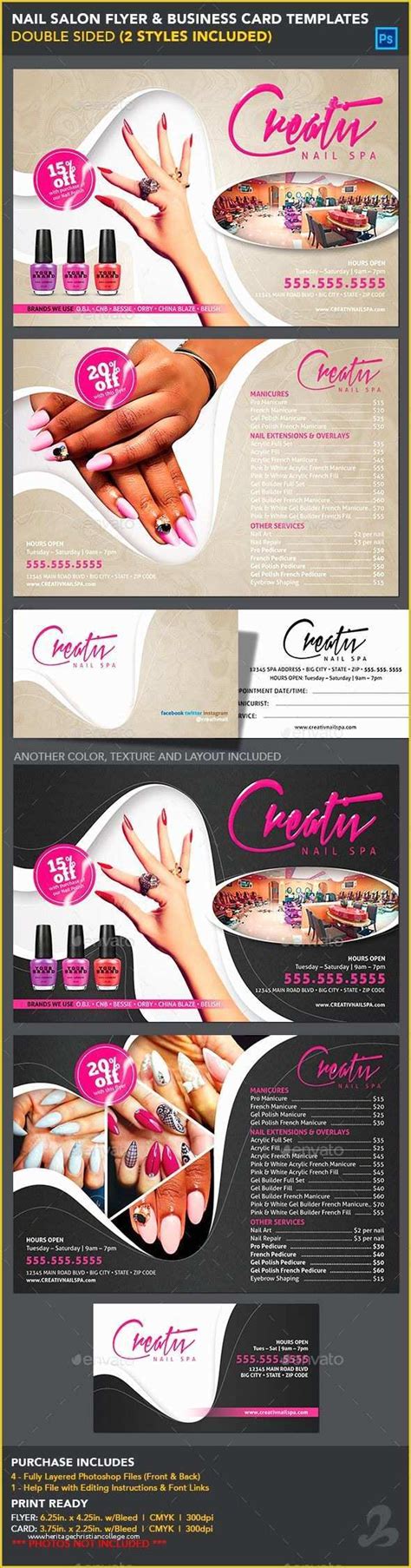 Nail Brochure Templates Free Of 25 Best Ideas About Nail Salon Prices On Pinterest ...