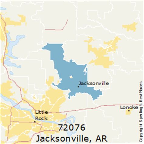 Best Places to Live in Jacksonville (zip 72076), Arkansas