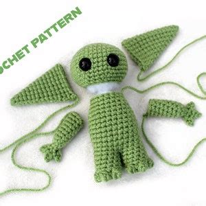 Baby Alien Crochet Pattern - Etsy