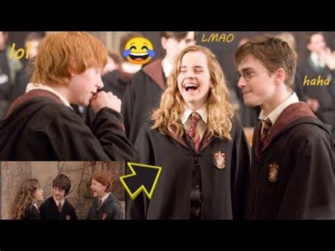 Funny and cute bloopers of Harry Potter Part-6 || BEHIND THE SCENES | Harry potter parts ...