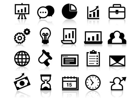 Business Grow Up Icons Vector 121163 Vector Art at Vecteezy