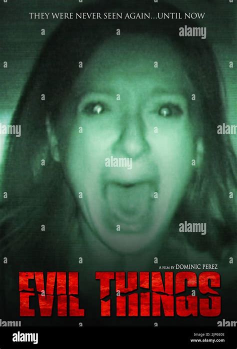 MOVIE POSTER, EVIL THINGS, 2009 Stock Photo - Alamy