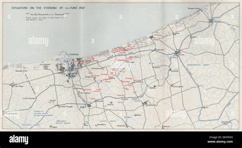 Evacuation of dunkirk 1940 map High Resolution Stock Photography and ...