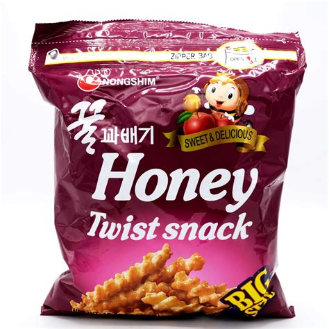 Nongshim Honey Twist Snack - 10 oz (280 g) - Well Come Asian Market