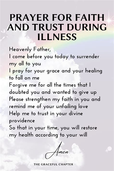 20 Short Prayers For Healing - The Graceful Chapter