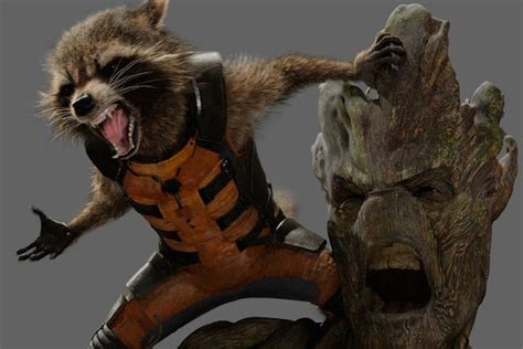 How 'Guardians of the Galaxy' Brought Rocket Raccoon and Groot to Life ...