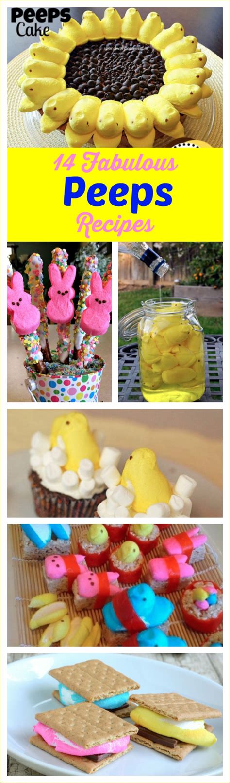 14 Fabulicious PEEPS Recipes & Tutorials! - Do-It-Yourself Fun Ideas