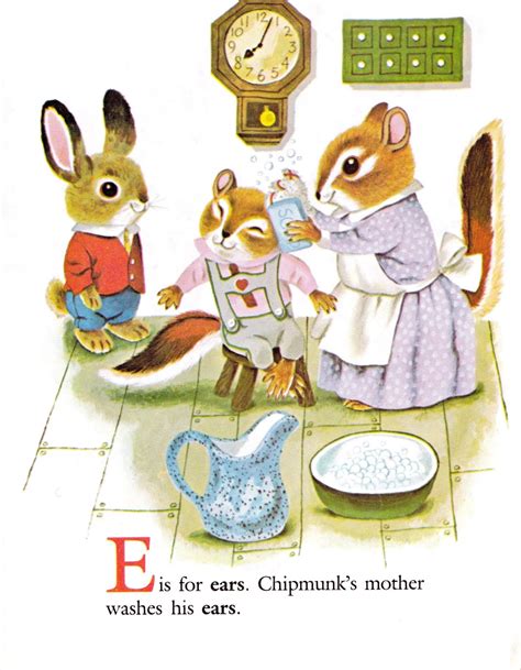 My Retro Reads: "Richard Scarry's Chipmunk's ABC" by Roberta Miller ...