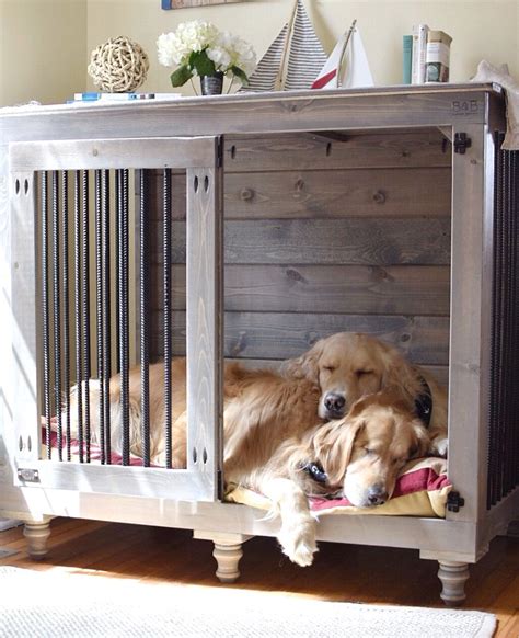 The Single Doggie Den™ Indoor Rustic Dog Kennel Crate #dogkennelcrate | Diy dog kennel, Indoor ...