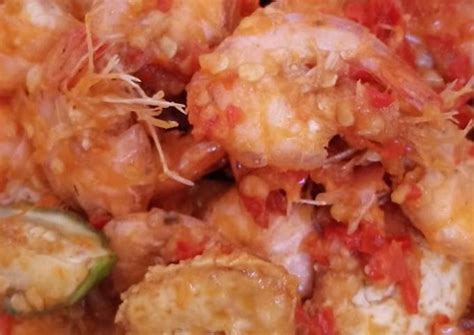 Resep Udang Tahu Terong Balado Padang oleh Dapuruniririn - Cookpad