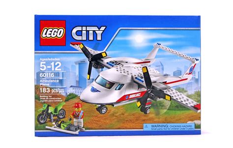 Ambulance Plane - LEGO set #60116-1 (NISB) (Building Sets > City)